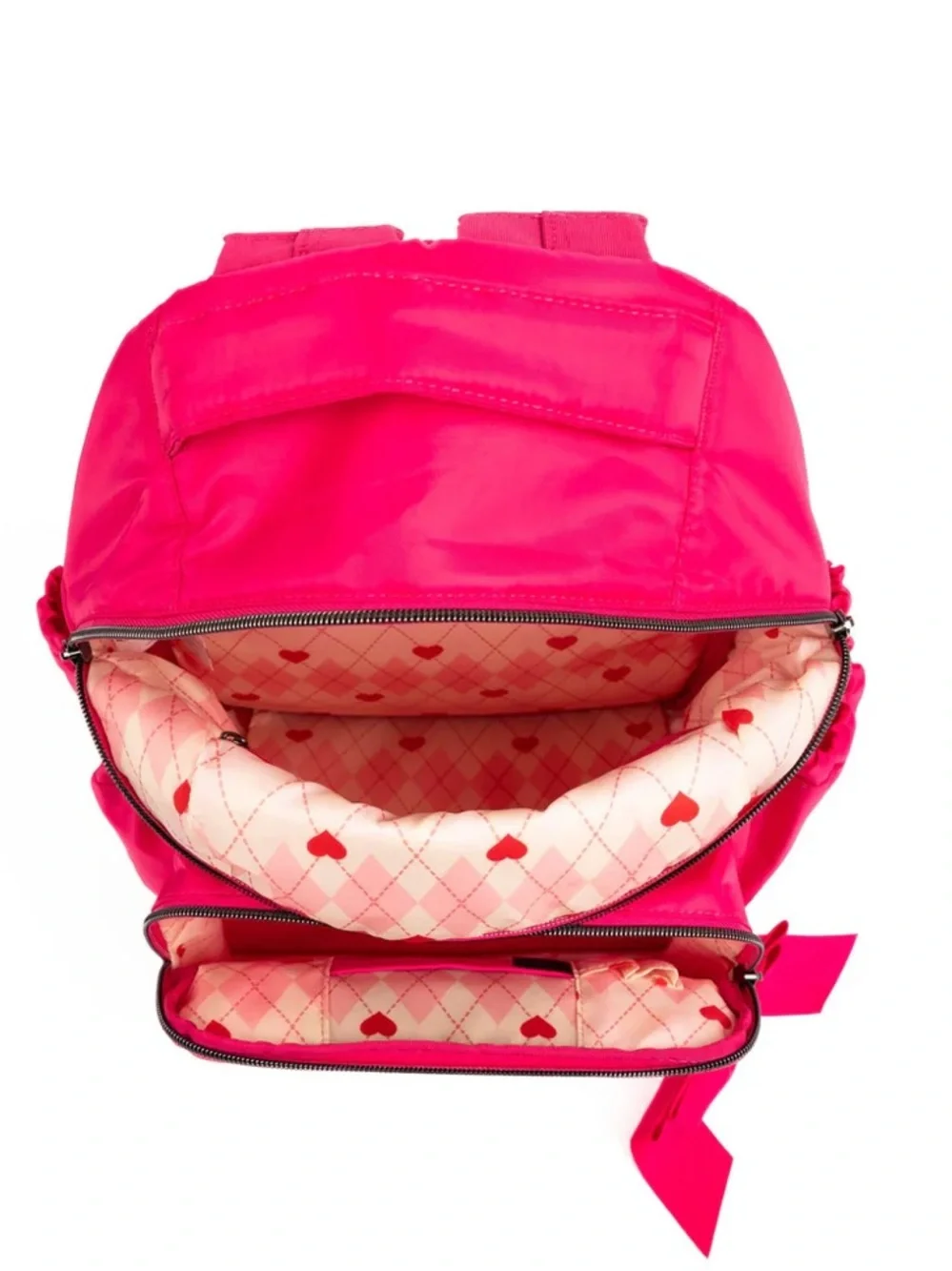 Lug Pattycake Backpack with Bow Rosette Pink